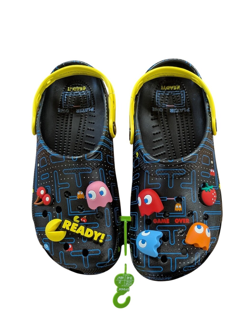 Crocs x Pac-Man Classic Clog Mens 7 Womens Size 9 - Picture 14 of 14